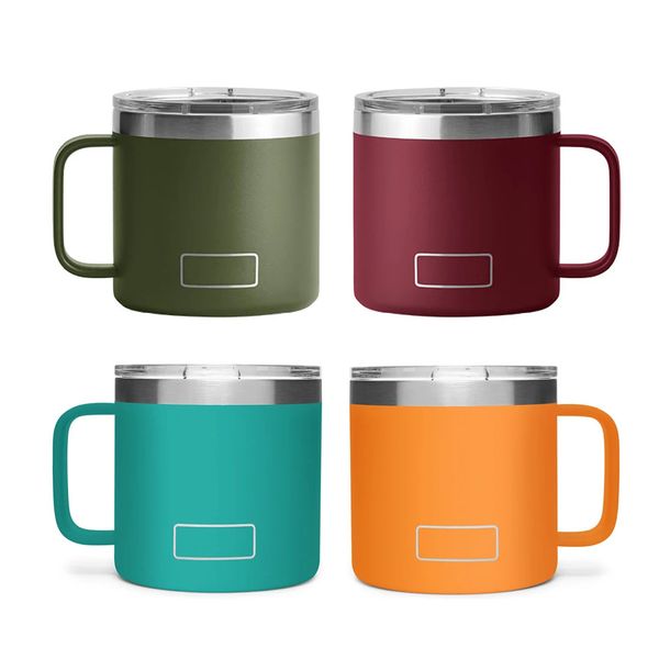

fashion brand drinkware 14 oz stainless steel coffee mugs outdoor beer cups mugs2025