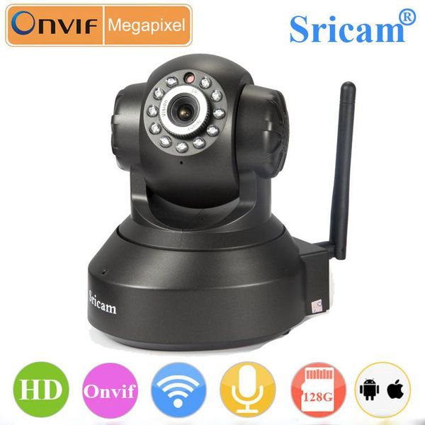 

cameras original sricam sp005 720p ip camera wifi infrared security indoor surveillance cctv ir-cut night vision onvif set