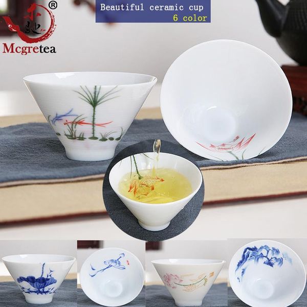 

cups & saucers 2pcs beautiful tea cup chinese celadon porcelain teacups teapot china teaset pot set hand painting culture