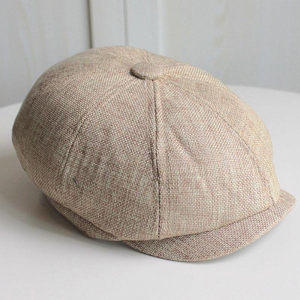 

berets reusable elastic breathable casual hat for outdoor men beret, Blue;gray