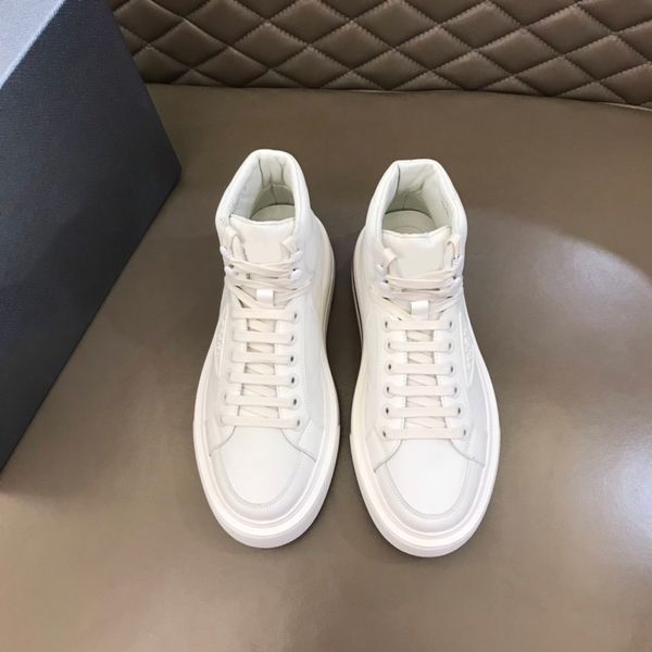 

2021 color slippers brand shoes original fashion logo sneakers mens leather flats runner trainers sport casual 38-45 q4, Red;white