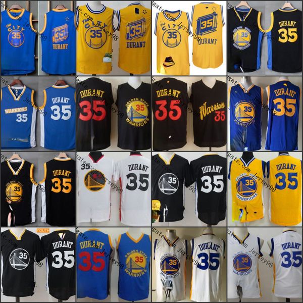 

golden state warriors youth35 kevin durant retro basketball jersey, Black
