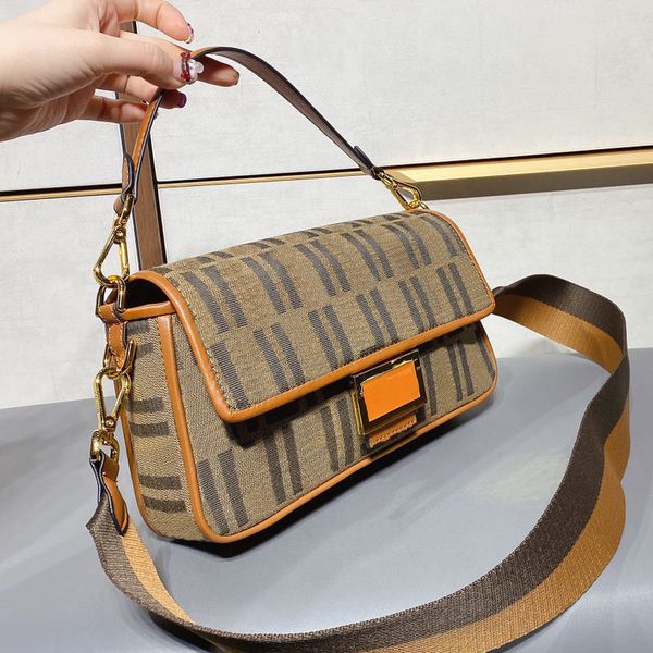 

crossbody women brown flap medieval times uette bag f letter lady solds handbags purses detachable wide shoulder strap