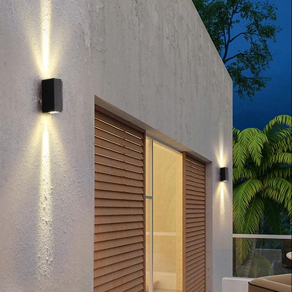 

outdoor wall lamps waterproof lamp led light sconce terrace porch garden lights indoor aluminum rf92
