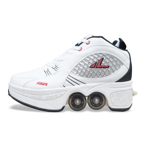 

High-quality adult transformable unisex couple skates for couples four-wheel racing skates