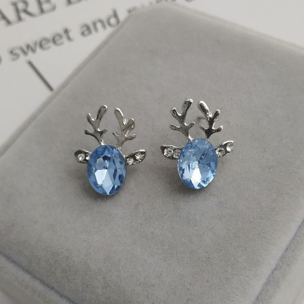 

christmas crystal earrings christmas gifts, Golden;silver