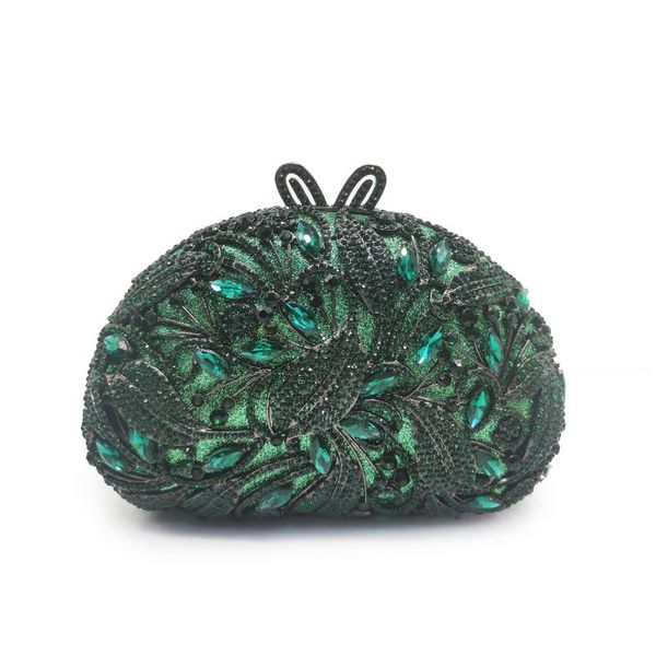

evening bags female multi-colored diamond phone clutch purse high-end lady crystal fashion wedding dinner clutches prom
