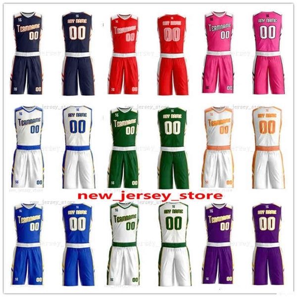 

customize any name any number man women girl youth kids boys basketball jerseys sport shirts as the pictures you offer zz0165, Black;red