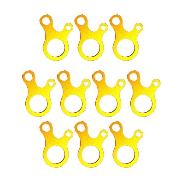 

cords, slings and webbing 10pcs ultralight rope tensioners with 3 holes cord adjuster tent guy line for camping hiking backpacking outdoor a