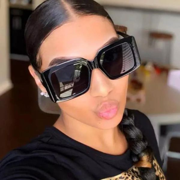 

outdoor eyewear vintage oversized square sunglasses women brand retro big frame sun glasses female modern fashion designer oculos de sol