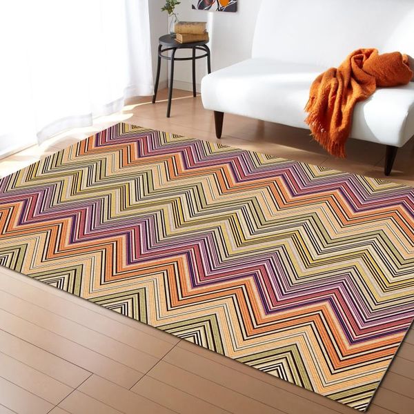 

carpets ethnic style stripes abstract design carpet for living room rug home bedroom bedside decor rugs mat kids game mats
