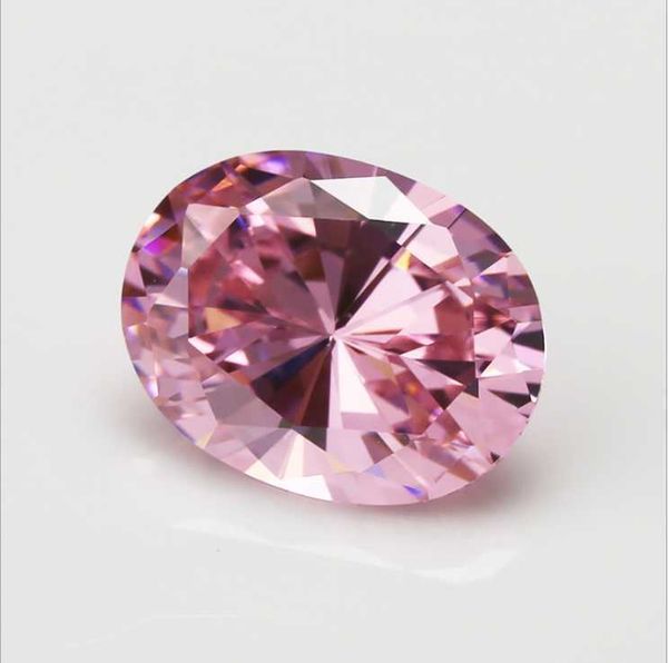 Enorme não aquecido 56.58ct vvs rosa zircon 18x25mm corte oval AAAA + solta pedras preciosas h1015