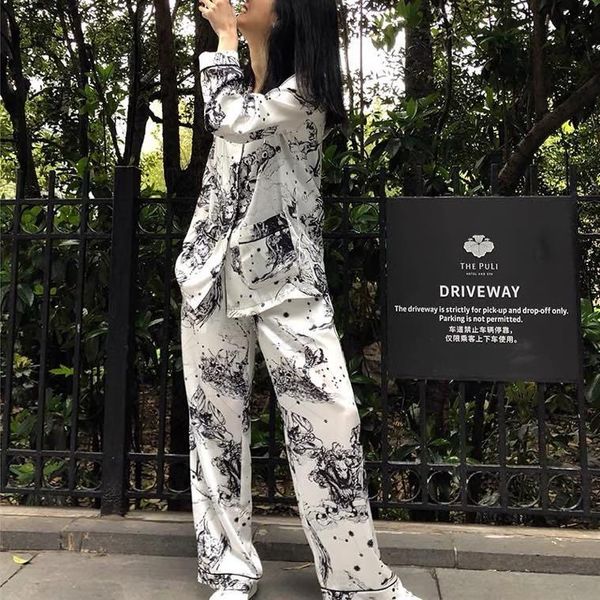 

women's two piece pants uw0535 fashion sets 2021 runway luxury european design party style clothing, White