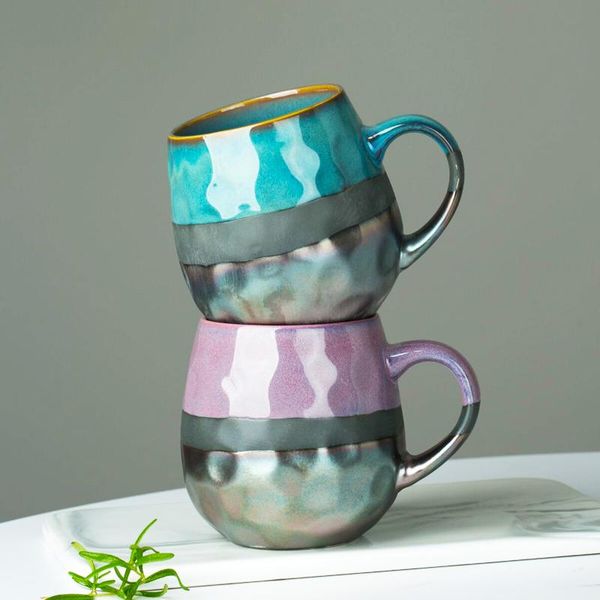 

mugs ceramic coffee mug with handle retro personalized cups christmas gift traditional chinese eco-friendly tasza