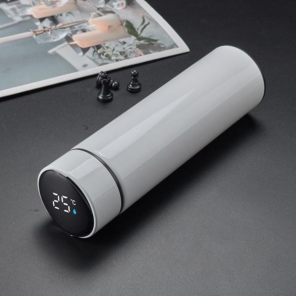 

water bottles smart 304 stainless steel vacuum cup temperature display glass business gifts onboard keep-warm custom logo