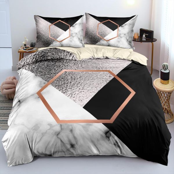 

bedding sets 3d simple set king duvet cover double quilt case pillowcases 220x240cm 3-piece single full size bed linens