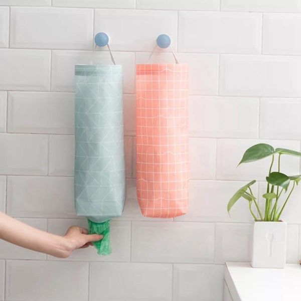 

storage bags kitchen garbage trash bag onion holder vegetable hanging fruit ginger organizer container saver appliances