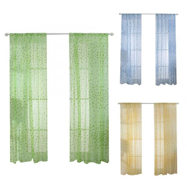 

blackout curtains polyester window curtain valances voile bedroom living room decor & drapes