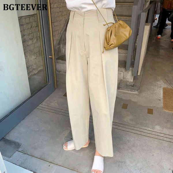 

pants casual high waist loose harem autumn wide leg long pants for women female trousers pantalon femme bg7a, Black;white
