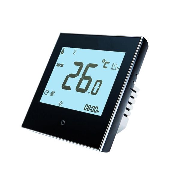 

smart home control programmable thermostat for water heating system touchscreen heat only recirculating