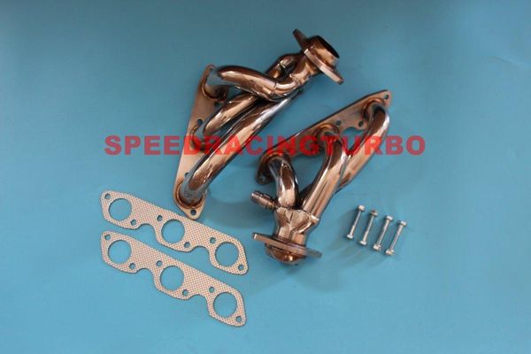 

manifold & parts exhaust header for 01-04 mustang v6 3.8l stainless steel shorty