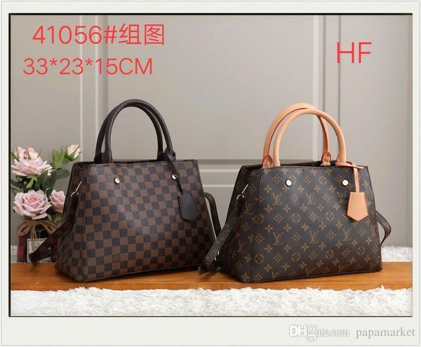 

1-1 louis bag vitton new fashion crossbody shoulder handbag women purse messenger bag wallet tote clutch bag 41056, Red;black