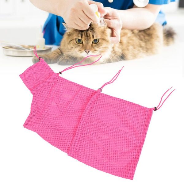 

cat carriers,crates & houses washing bag adjustable mesh scratching biting restraint nail bathing grooming cats bags drop