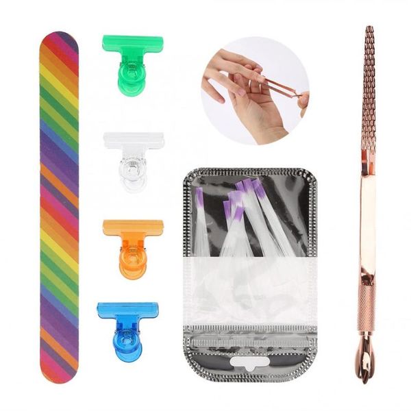 

nail art kits manicure set extension kit polishing file fibre accessories