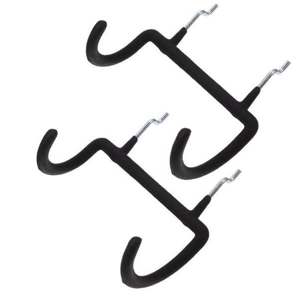 

hooks & rails 2pcs pegboard peg display racks heavy duty drill holders