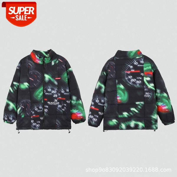 

dashboard camouflage printed cotton jacket women's men #xz63, Black;brown