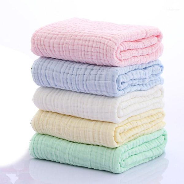 

blankets & swaddling blanket infant swaddle printing towel non-fluorescent six-layer gauze bath cotton1