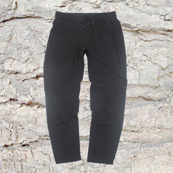 

lulu summer outdoor sports drying sweat wicking drawstring, Black