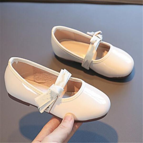 

cute sweet children's casual sneakers fashion girls shoes kids flats toddler girl princess leather shoes size 25-35, Black;red