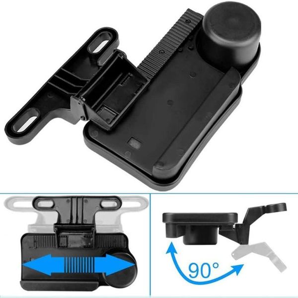 

car organizer rear drain cup holder tray seat back dining foldable box beverage storage w9z1