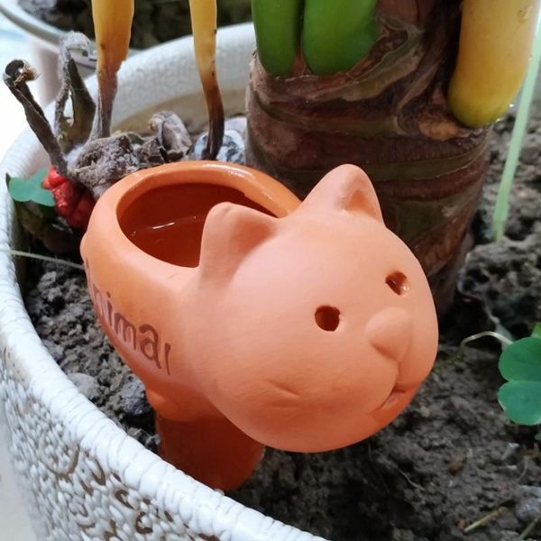 

watering equipments animal shape ceramic automatic device potted plants water seepage devices home gardening tools drip irrigation system