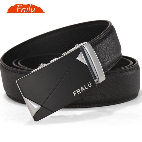 

brand men's fashion luxury belts for men cowhide leather man designer automatic belt jeans, Black;brown