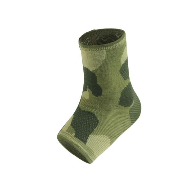 

ankle support 1pc knitted protector elastic brace anti-sprain foot protective gear for adults outdoor sports (camouflage green, si, Blue;black