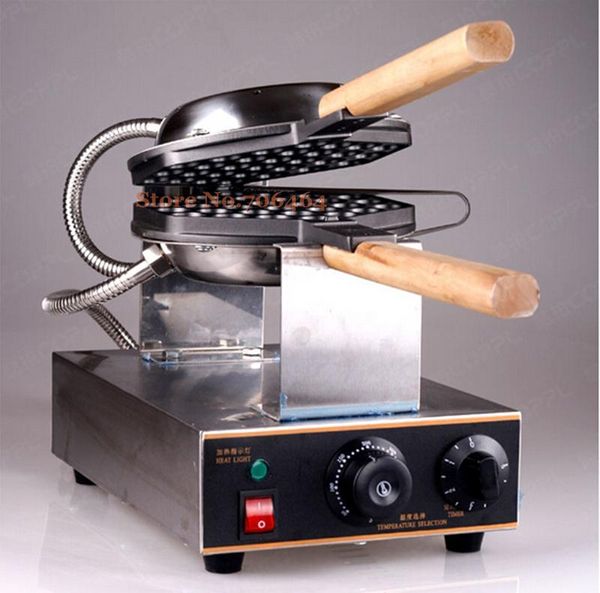 

portable commercial electrical waffle maker 180 degree rotating stainless steel machine bread makers