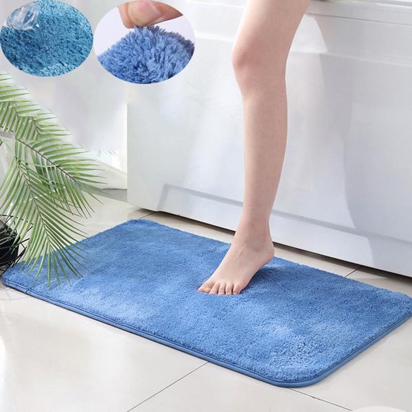 

carpets super absorbent soft non-slip bathroom mat bedroom shower carpet toilet floor artificial wool home decor