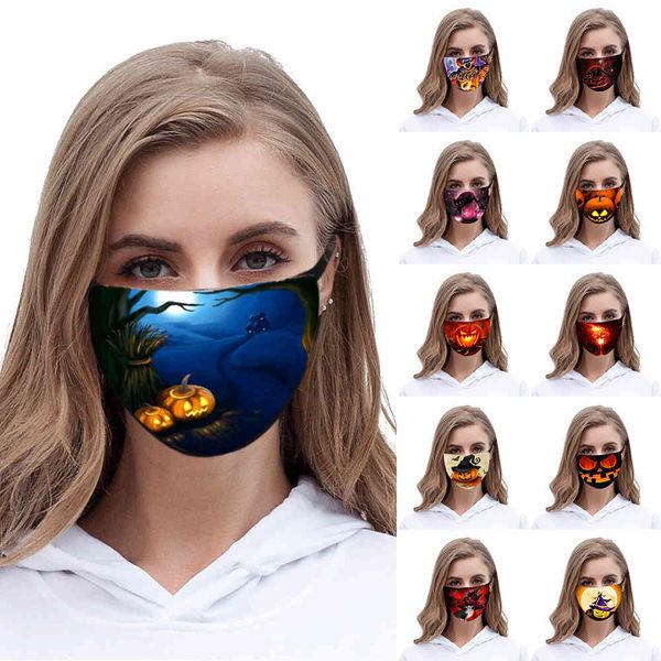 

men's mask and women's universal halloween printing breathable mask daily life
