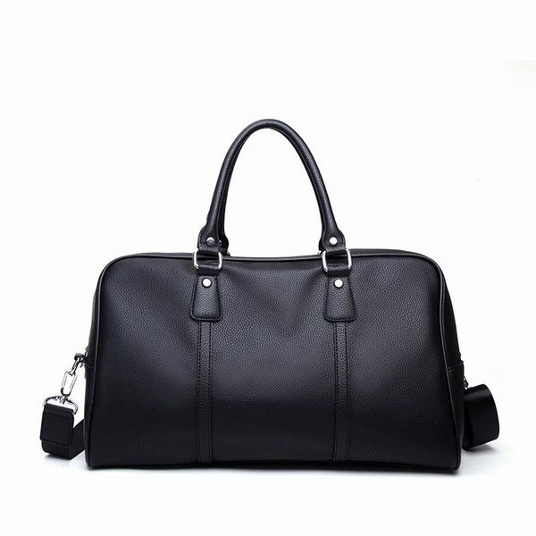 

korean travel bag totes men's portable shoulder business multi-functional handbag duffel bags