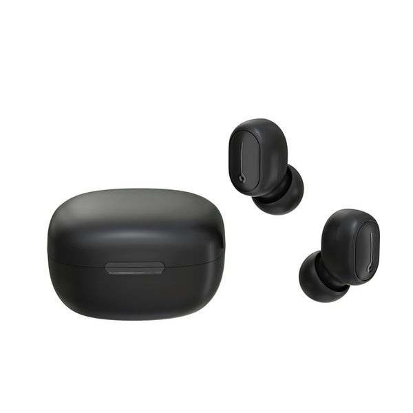 Minibuds Auricolari per telefono cellulare senza fili Auricolare Doppio nastro auricolare Ricarica Sport commerciale TWS5.0 Con scatola di ricarica adatta per iPhone Samsung