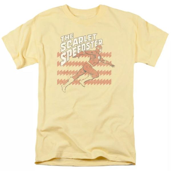 

the flash - scarlet speedster t-shirt dc comics sizes s-3x new, White;black