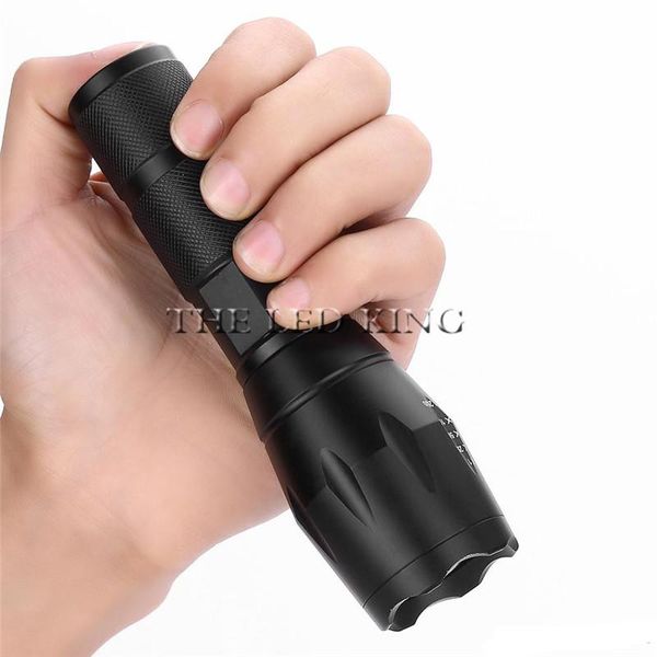 

powerful waterproof led portable camping lamp torch lights lanternas self defense tactical flashlights torches
