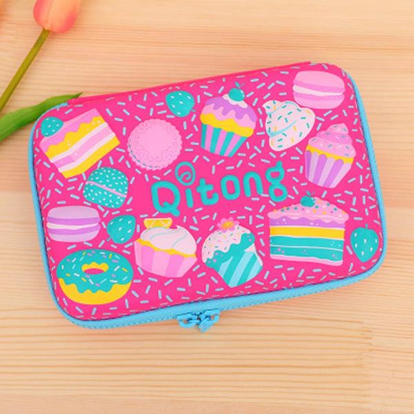 

pencil cases cute 3d cake theme case school girl boy eva big stationery