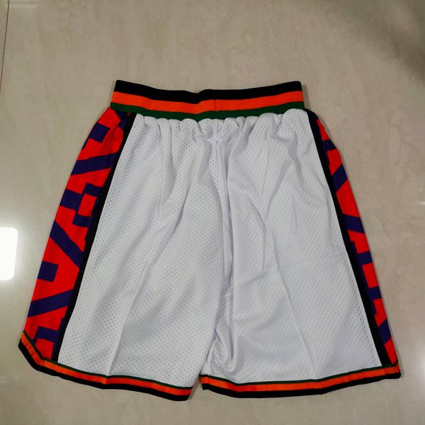 

men team basketball shorts just don co-branded all-star short hip pop sport wear pant with pocket zipper sweatpants white blue pur277c