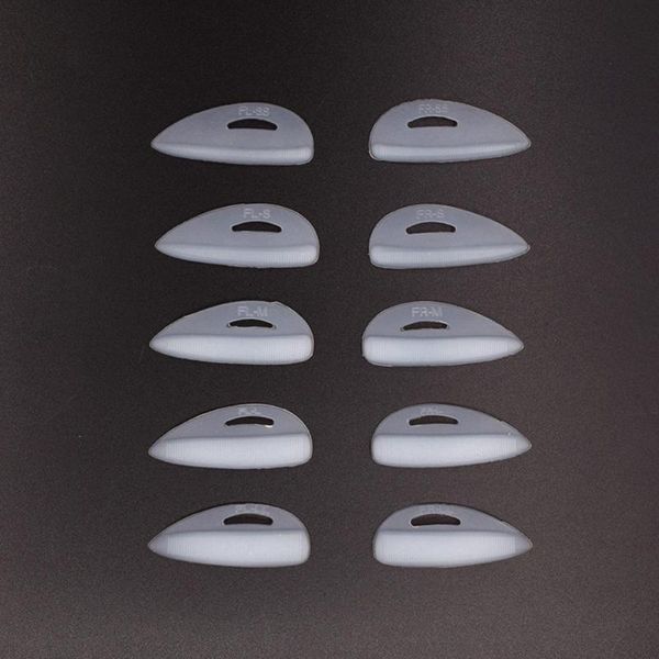 

eyelash curler 10 pcs/set silicone eye lash extension graft brush pads perm pad lashes perming lifting curlers beauty tool