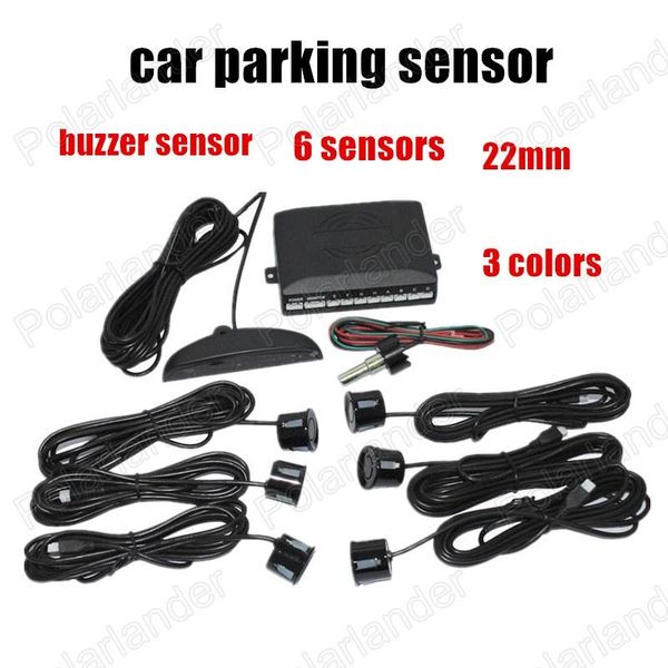 

car rear view cameras& parking sensors screen monitor sample available reverse backup radar sensor 22mm 3 colors sound alarm in