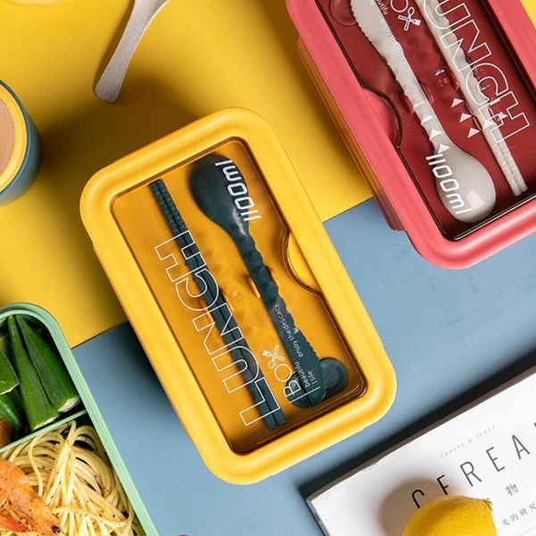 

dinnerware sets plastic microwave safe lunch box kids compartments personalityjapanese style storage heater lonchera containers zjw50
