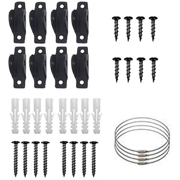

furniture straps for baby proofing, metal child proofing anchors (4 pack), secure 400 pound falling carriers, slings & backpacks